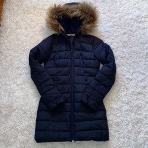 Hollister Long Puffer Jacket
